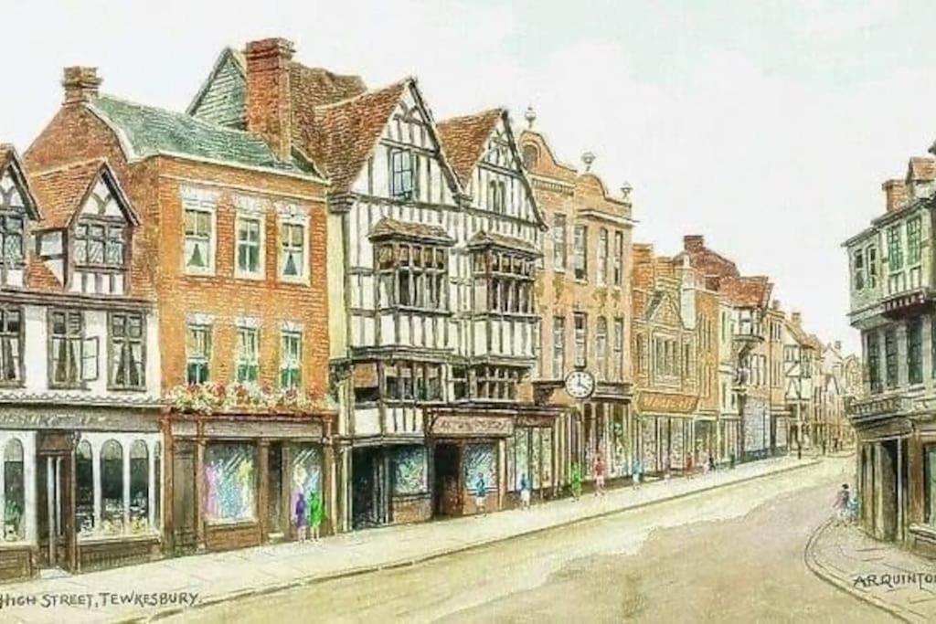 Riverside Cottage Tewkesbury Kültér fotó
